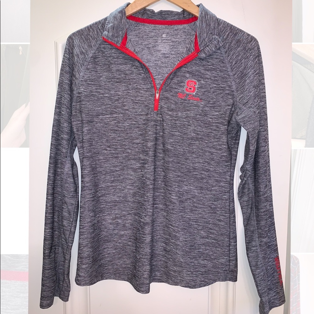 NC State dry fit jacket